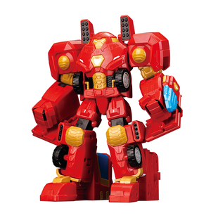 中动玩具复仇者联盟钢铁侠变形车机甲美队绿巨人儿童男孩生日礼物