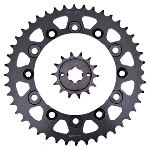 适配本田CBR250 14 17期VTR VTZ VT250F小链轮大牙盘静音链条链轮