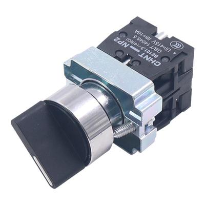 正泰NP2-BD23电源转换开关2档位2常开旋钮选择主令旋转22mm按钮