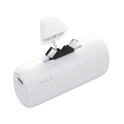 一机2用！iWALK双头胶囊充电宝