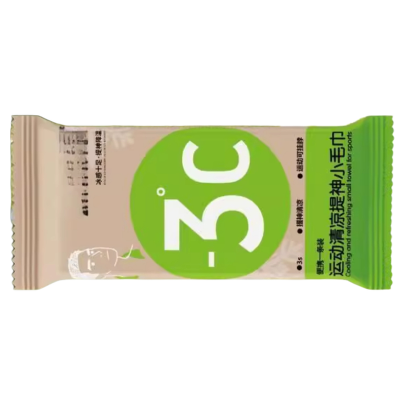 冰感小毛巾冷感提神降温薄荷运动