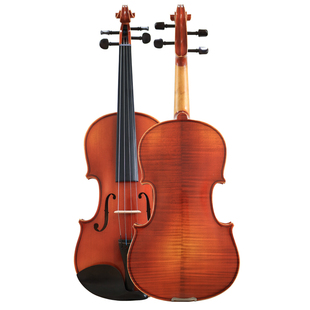 进口欧料纯手工小提琴初学者专业级演奏级中提琴考级儿童学生成人