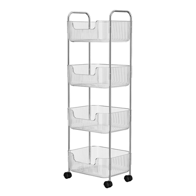 沃福友厨房置物架小推车收纳架