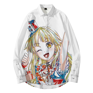 BanG Dream 弦卷心Hello Happy World长袖衬衫邦多利少女乐队痛衣