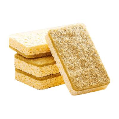 日本山崎木浆棉海绵擦厨房剑麻