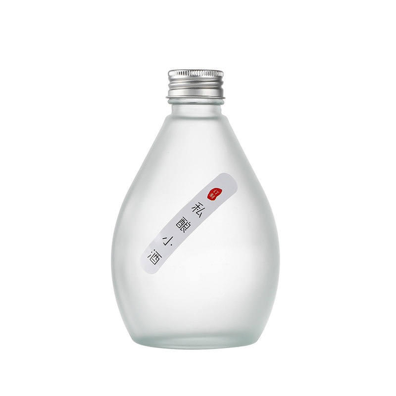 食品级无铅玻璃小酒瓶二两密封瓶