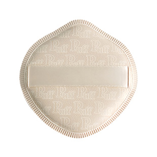 奶咖粉扑棉花糖气垫粉扑粉底液专用干湿两用皮可擦洗面扑带收纳盒