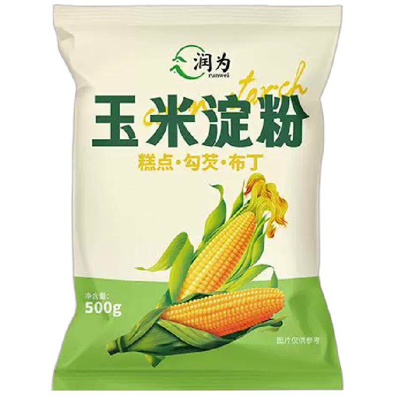 玉米淀粉食用勾芡做泥烘焙雪媚娘生粉家用玉米粉蛋糕用粟粉嫩肉粉