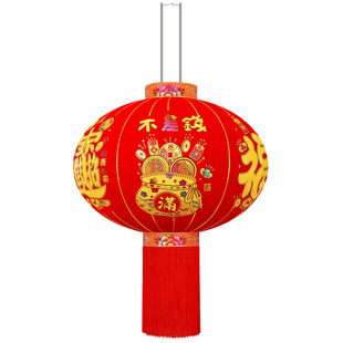 2026新款大红灯笼挂饰过年新年乔迁阳台大门口一对户外春节吊宫灯