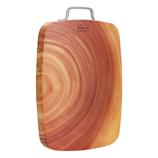 江南太太砧板菜板实木家用案板方形桃花心防霉厨房切菜板整木刀板