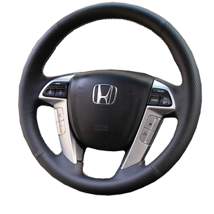 本田新老款奥德赛歌诗图八代雅阁方向盘套手缝真皮专用全包围