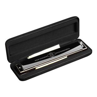 老牌高端正品28孔复音口琴专业演奏级重音高级成人初学者学生入门