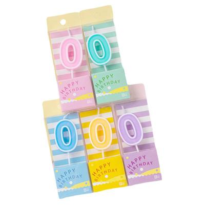 ins风马卡龙糖果色系插件蜡烛