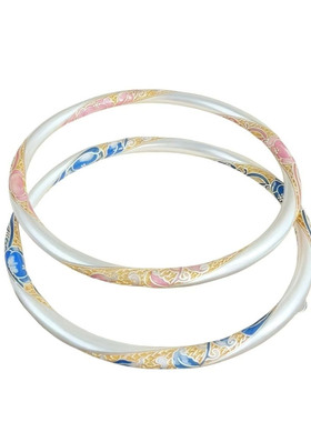 国风复古潮流宫廷镯子搭汉服配饰