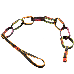 坎乐新款户外登山装备攀岩速降扁带环装备环菊花绳环形环状菊绳