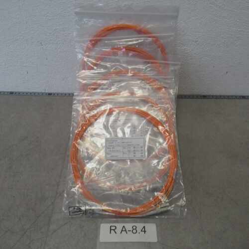 5xJumper LW-50-LCLC-5 Lichtwellenkabel 5m Duplex Lszh Unused
