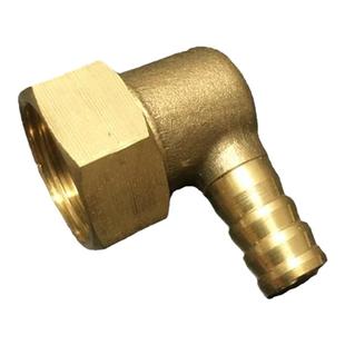 燃气黄铜90度万向弯头 内外丝格林煤气灶软管4分天然气热水器接头