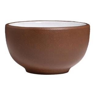 早期宜兴一厂紫砂主人杯单杯 中国台湾省回流朱泥品茗杯功夫茶具