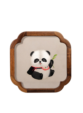 绣美家居摆件非遗苏绣双面绣礼品