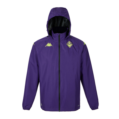 酷锐足球KAPPA卡帕佛罗伦萨球员版风雨衣连帽长袖外套夹克341Z79W