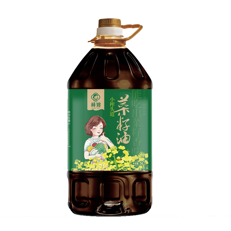 棒嫂非转基因物理压榨花菜籽油