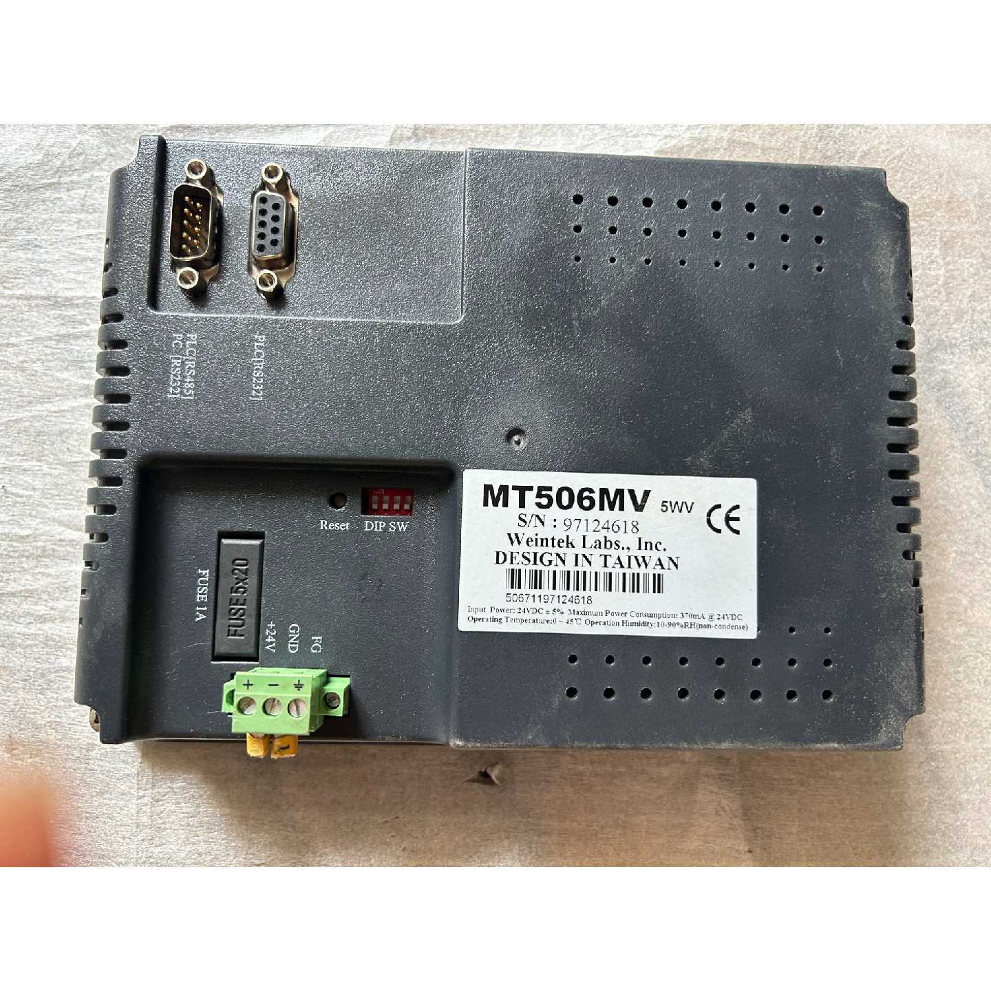 议价威纶触摸屏MT506MV 5wv 二手拆机件,功能包好,