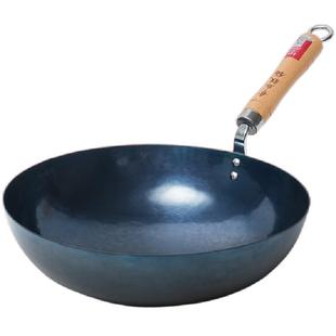 章丘铁锅官方旗舰店正品铁锅炒锅手工锻打无涂层不粘炒菜家用轻音