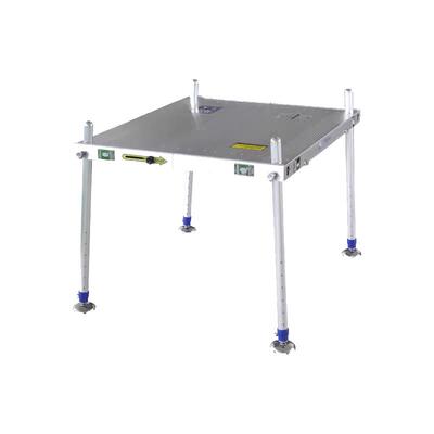 华美仁渔便携式可折叠铝合金钓台