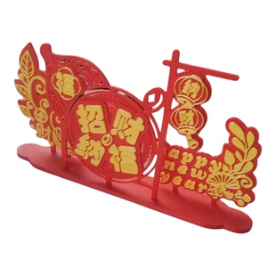 马年新年装饰摆件2026贺年摆饰春节过年立体桌酒店前台摆场景布置