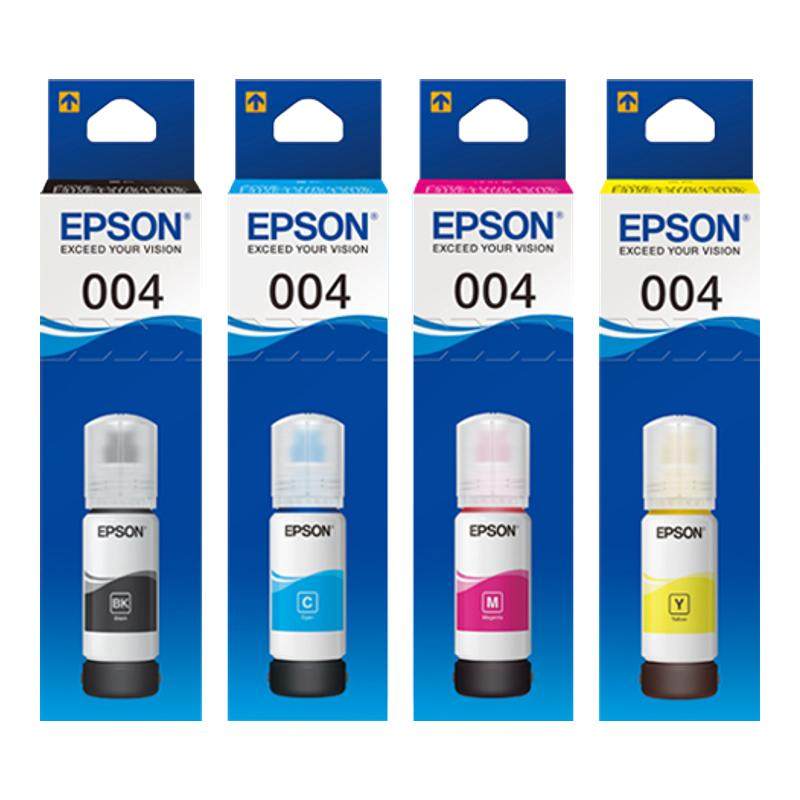 爱普生Epson004原装墨水适用L3251 L3253 L3256 L3258 L326X/L1119/L3108 L