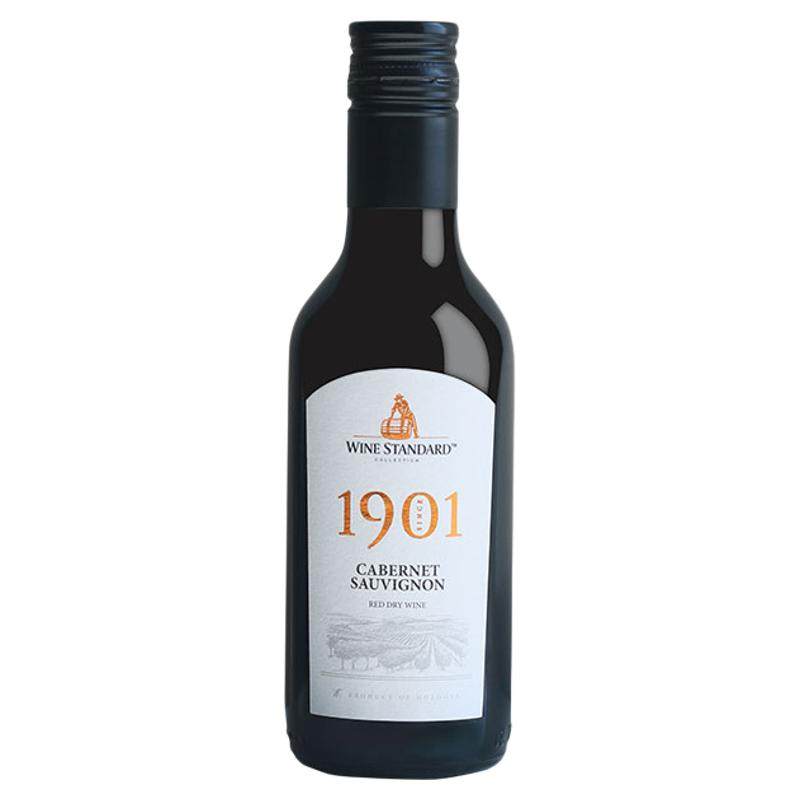 乌标红酒摩尔多瓦原瓶原装进口赤霞珠干红葡萄酒1901C小支装187ml