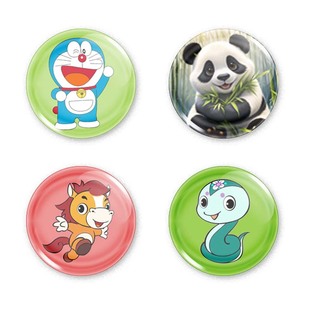 【磁性姓名贴定制】水晶滴胶冰箱贴白板黑板通用DIY名字贴课程贴