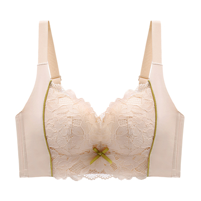 向大大小胸聚拢无钢圈调整型内衣