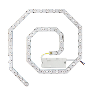 超亮led灯盘方形吸顶灯卧室灯改造灯板灯条灯管灯带透镜替换灯芯