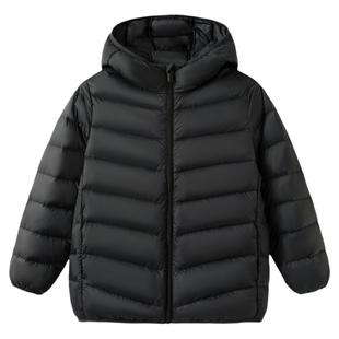 巴拉巴拉童装男童轻薄羽绒服儿童秋冬季女小大童连帽排骨羽绒外套