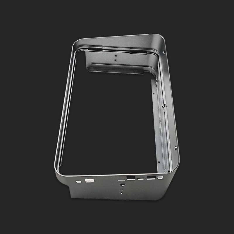 供应高精密工业铝合金模组型材各种智能显示屏边框折弯制品批发