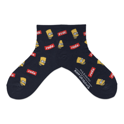 辛普森东大门联名ins风卡通袜子