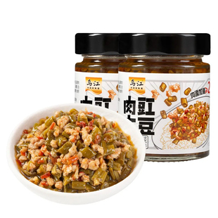 乌江肉末豇豆138g瓶泡菜下饭菜佐餐酸菜咸菜重庆罐装鲜脆拌面