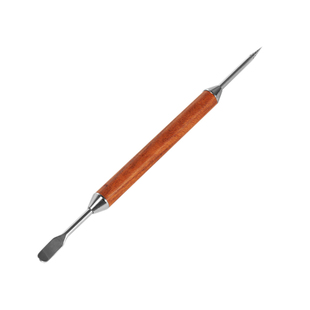 花梨木咖啡雕花针花式拉花针咖啡师专用花式咖啡勾花针雕花棒