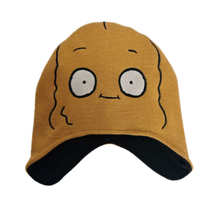 大正爱跑步同款坚果地雷帽针织秋冬季马拉松专业锻炼土豆帽子