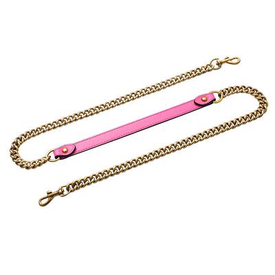 包包链条配件牛皮减压斜挎包肩带