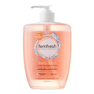 【海外进口正品保证】femfresh芳芯女性私处护理液温和洗护舒缓