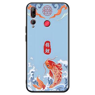 秋昊适用于华为畅享9s网红山水画pot-al00a手机壳pot-al00防摔pot-tl00保护套。荣耀10i情侣hry-al00ta全包po
