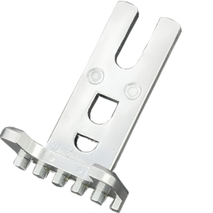 断桥铝合金窗户把手拨叉外平开玻璃门窗传动执手铁插片拉手拔叉子