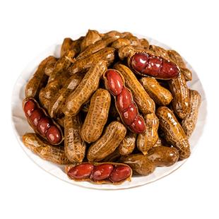 卤汁水煮花生五香辣味开袋即食带壳湿花生零食小吃下酒菜商用批发