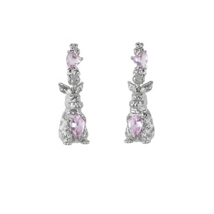 超嗲本命年兔子！富贵兔兔系列原创小众吊坠耳环高级轻奢耳饰