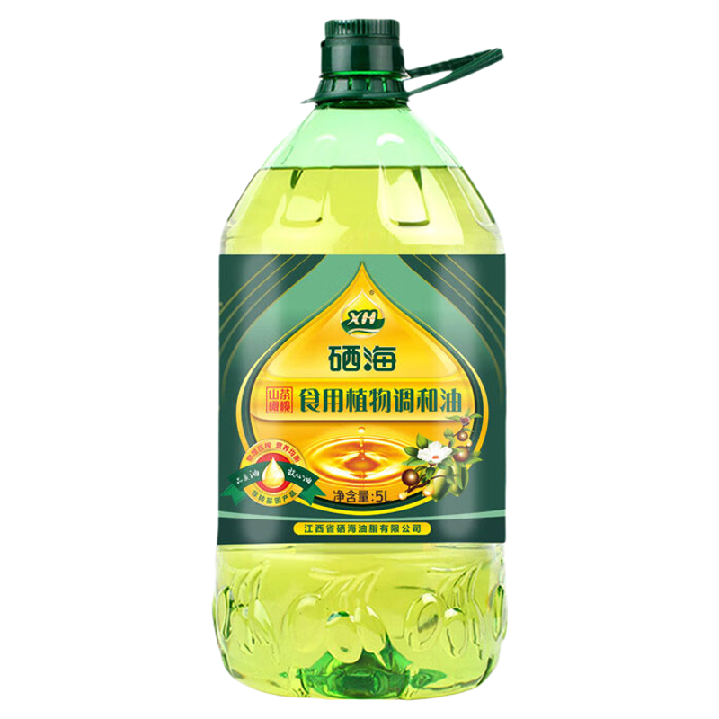 硒海山茶橄榄植物食用油调和油