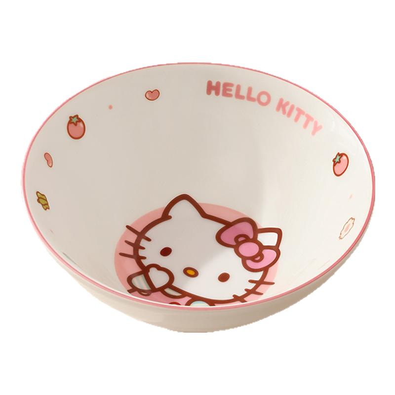 HelloKitty泡面碗陶瓷大号三丽鸥螺蛳粉汤碗高颜值吃拉面条餐具