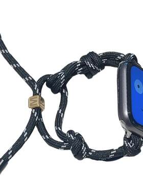 夏天编织手绳尼龙GT4适用gt2华为GT3手表watch4pro表带11小米9pro