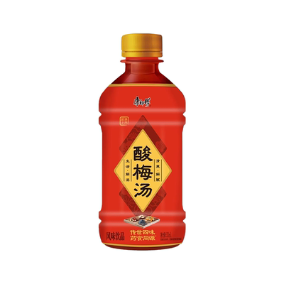 康师傅酸梅汤饮料330ml*1瓶装小瓶夏日解渴风味饮料
